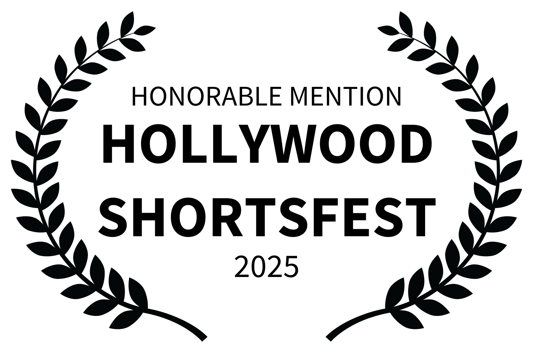 HONORABLE MENTION - HOLLYWOOD SHORTSFEST - 2025 copy.png