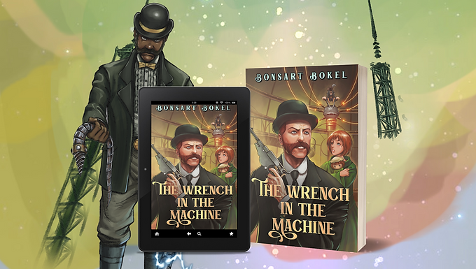 A steampunk detective thriller where machines, cults, and cosmic secrets collide in the smog of Arkology.