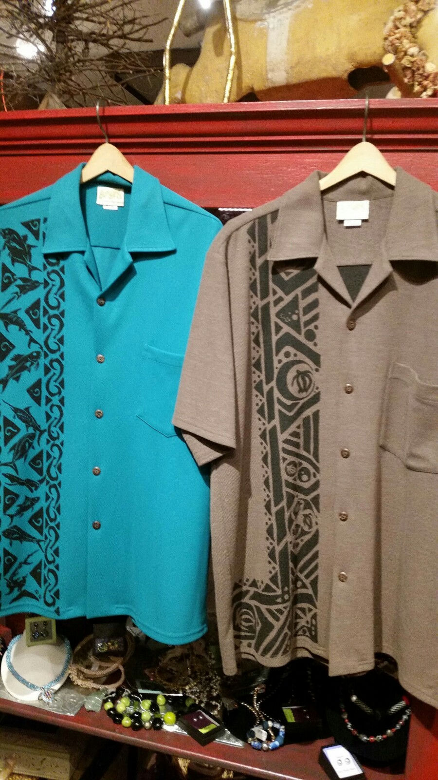 marine aloha shirt