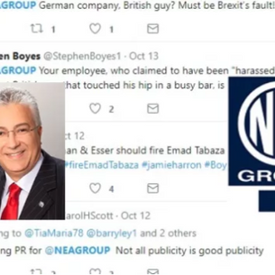 German company Neuman & Esser suffering international backlash over Managing Director Emad Tabaz