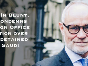 CRISPIN BLUNT CONDEMNS FOREIGN OFFICE INACTION OVER CONSTITUENT DETAINED IN SAUDI ARABIA