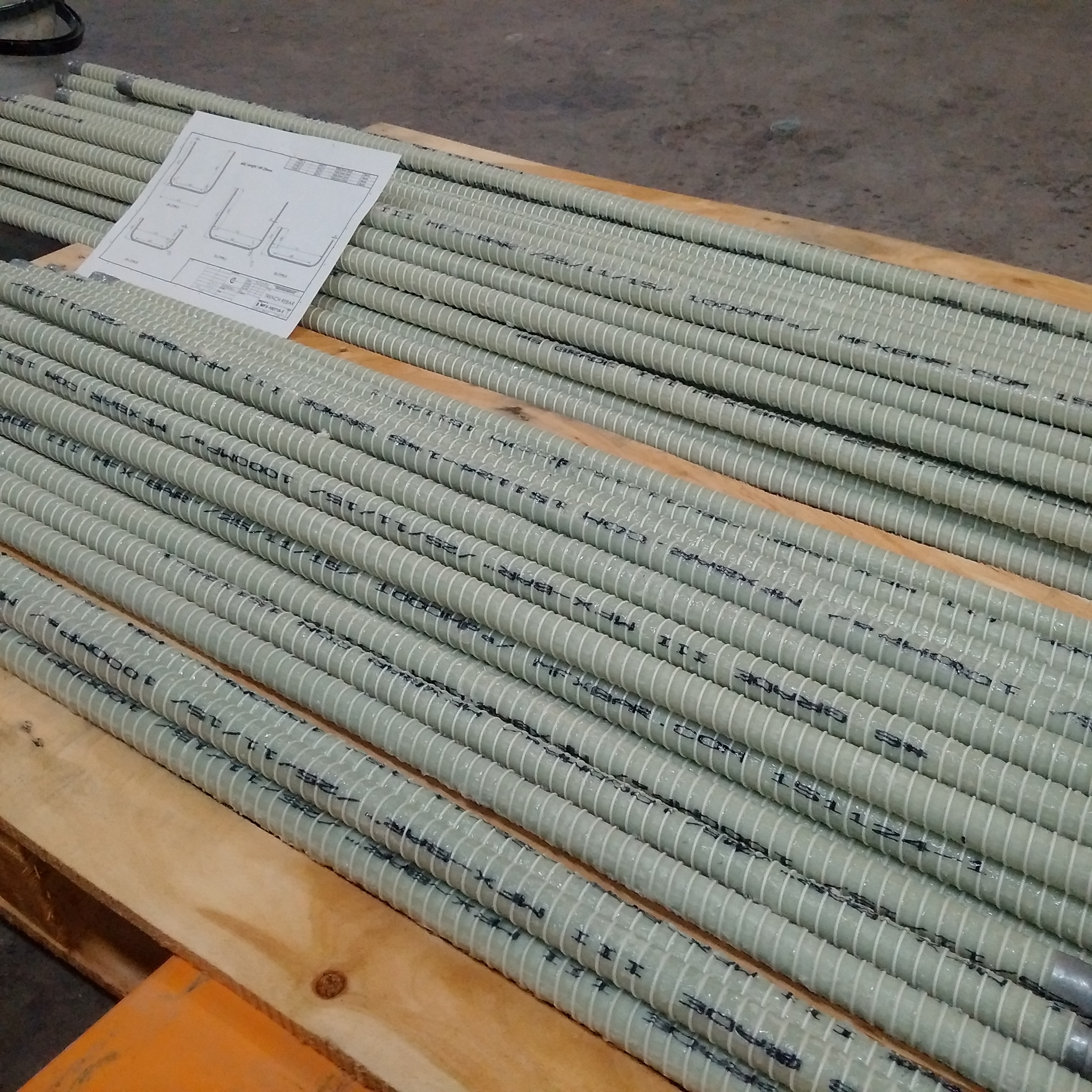 MFXBAR World's First Thermoplastic GFRP Rebar