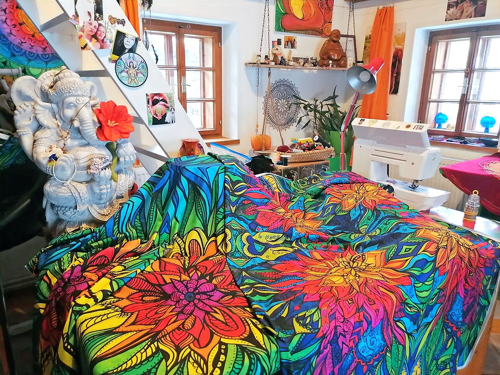 Miniaturbild: Stofftraum •°ERBLÜHE•° OEKO -TEX