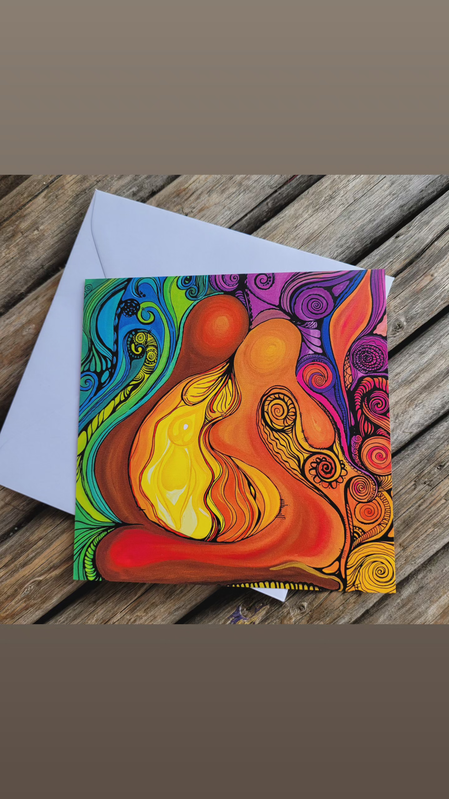 Kunstkarte ❤️ Einheit & Balance