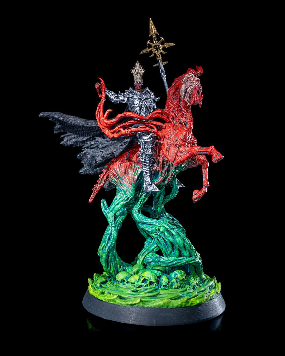 Horseback Necromancer Miniature