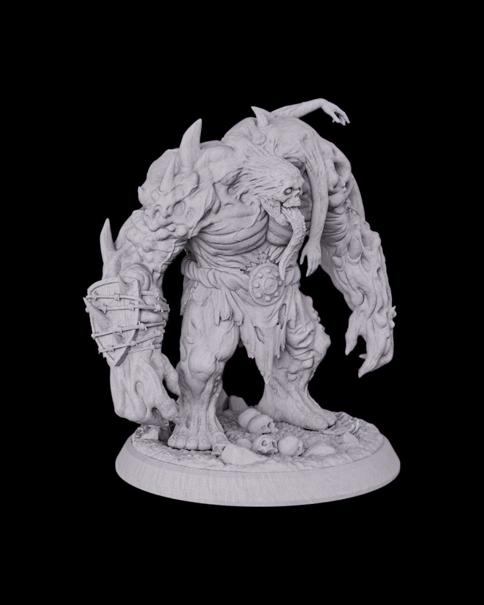 Thumbnail: Flesh Golem Miniature