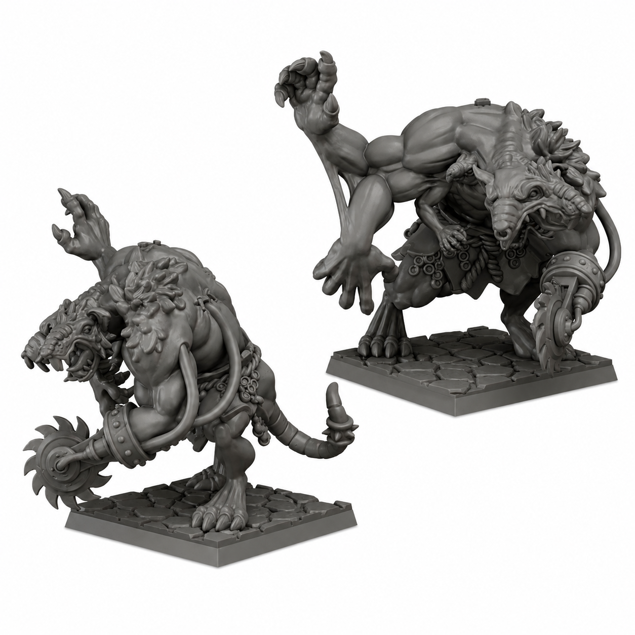 Beefy Ratfolk Skaven Miniature Bundle