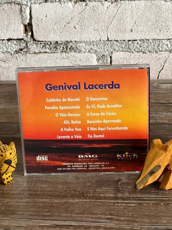 Miniatura: Cd Genival Lacerda – Sertanejo & Forró No JT