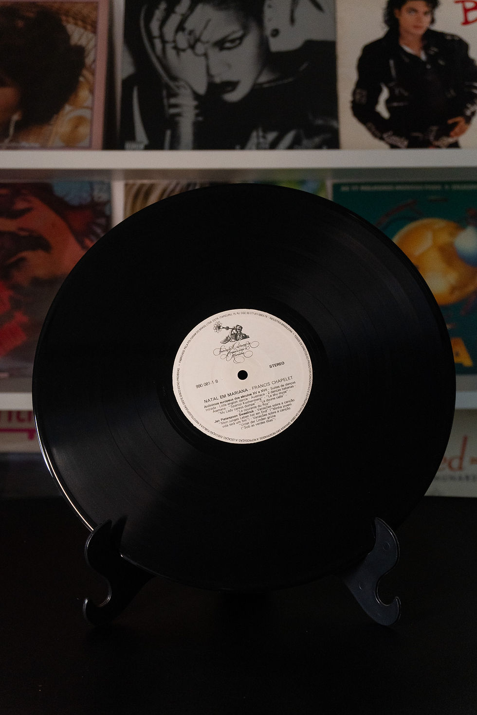 Miniatura: Lp Vinil Francis Chapelet – Natal Em Mariana - 1986