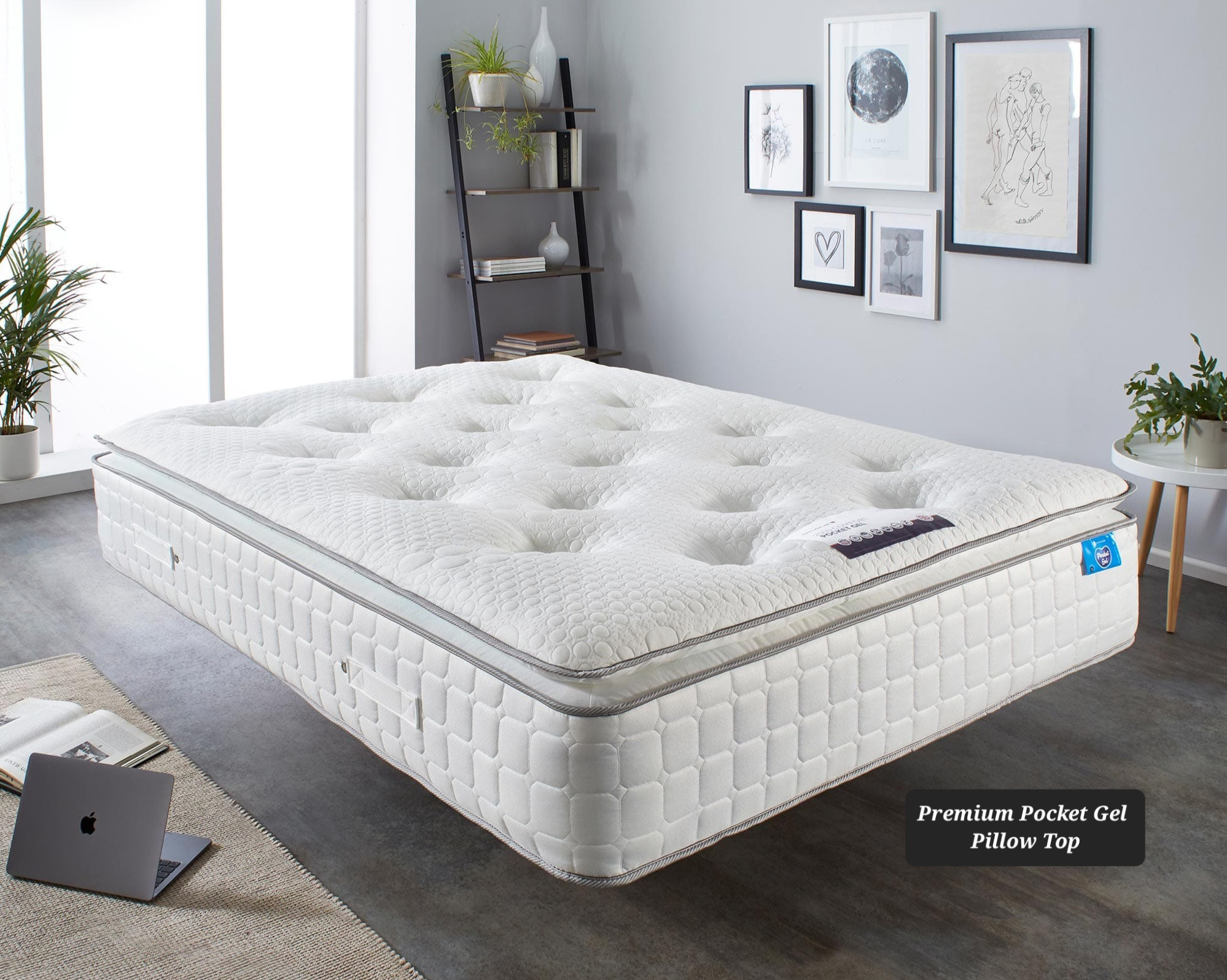 Conrad Premium Pocket Gel Mattress PillowTop