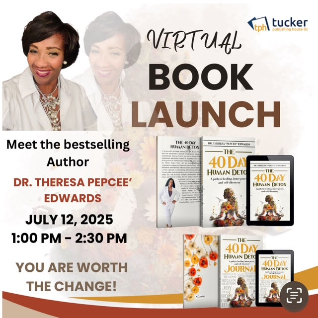 The 40-Day Human Detox: A Path to Healing, Inner Peace and Self-Discovery (Virtual Book Launch)