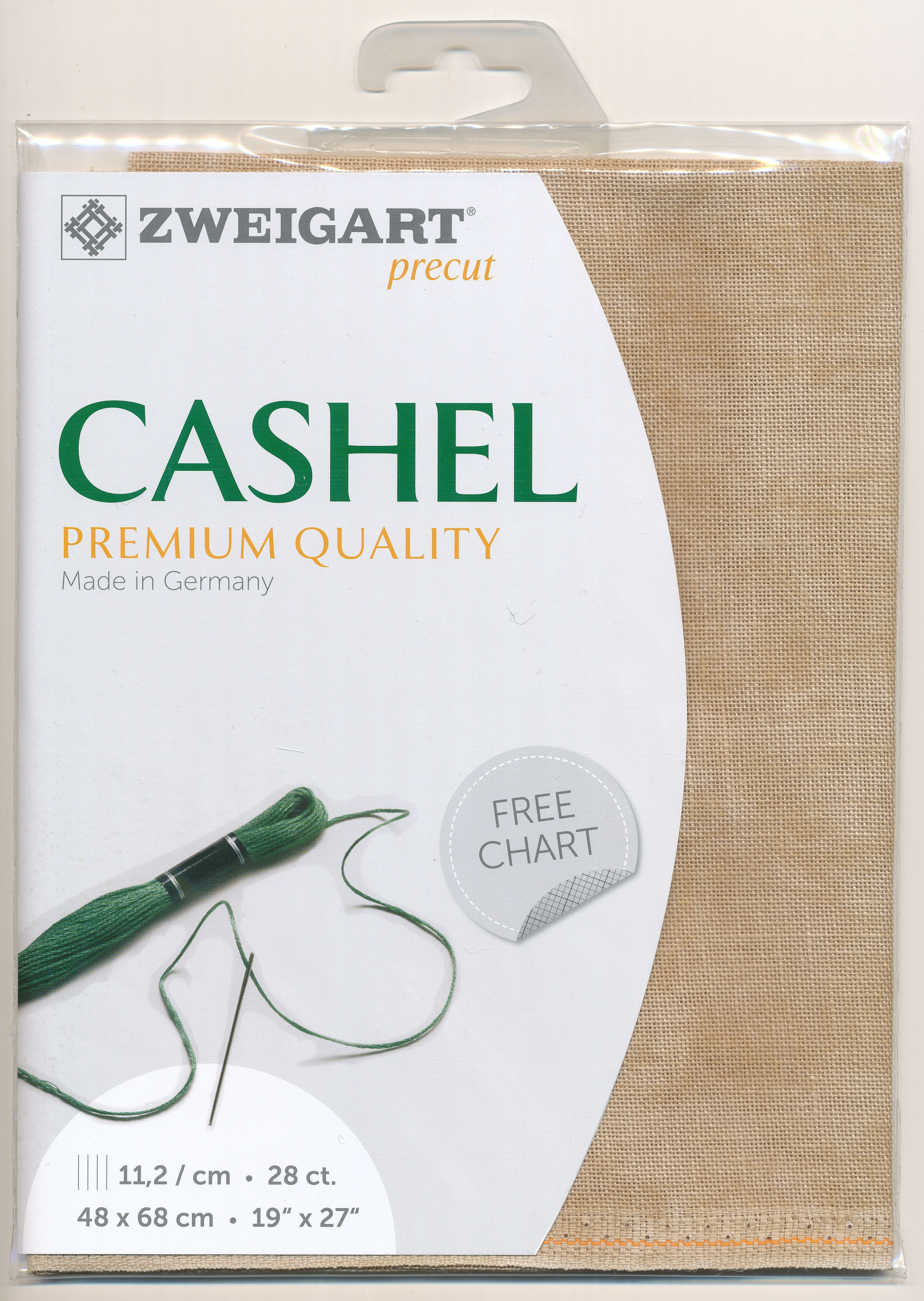 Zweigart 3281/3009 Precut Vintage Cashel