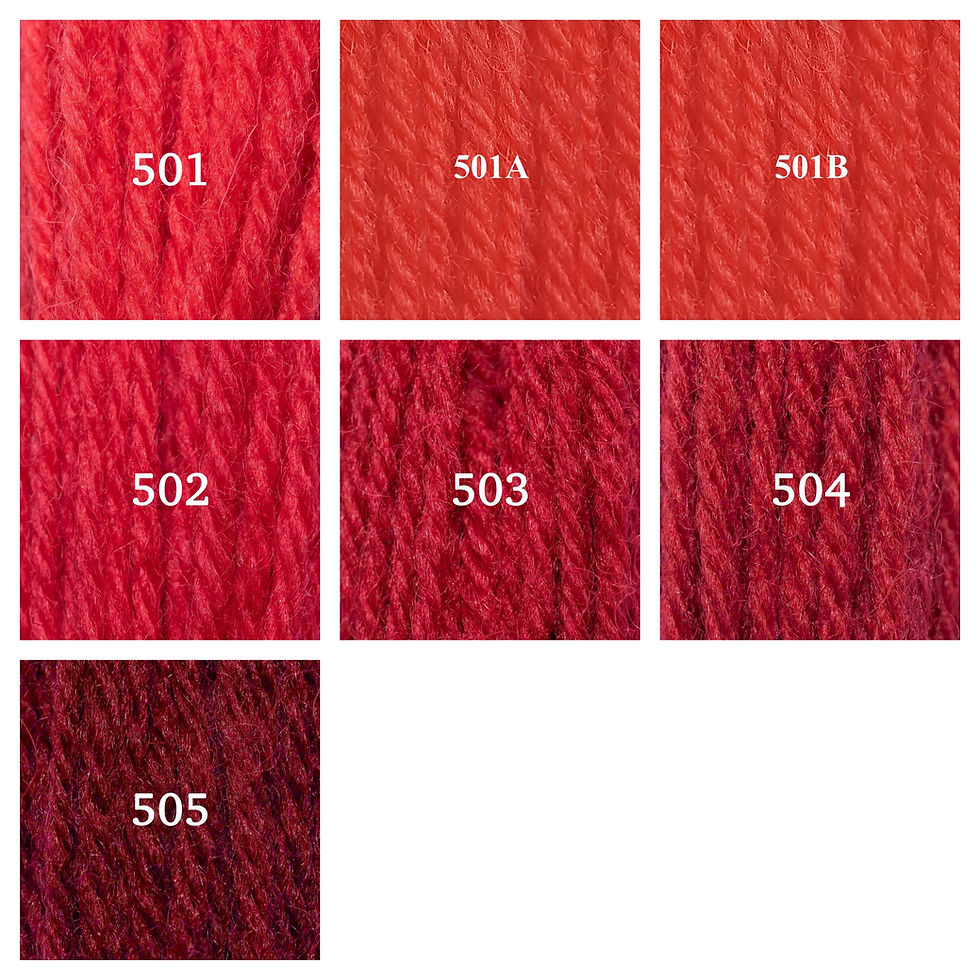 Thumbnail: Appletons Crewel Wool - Pinks & Reds 1