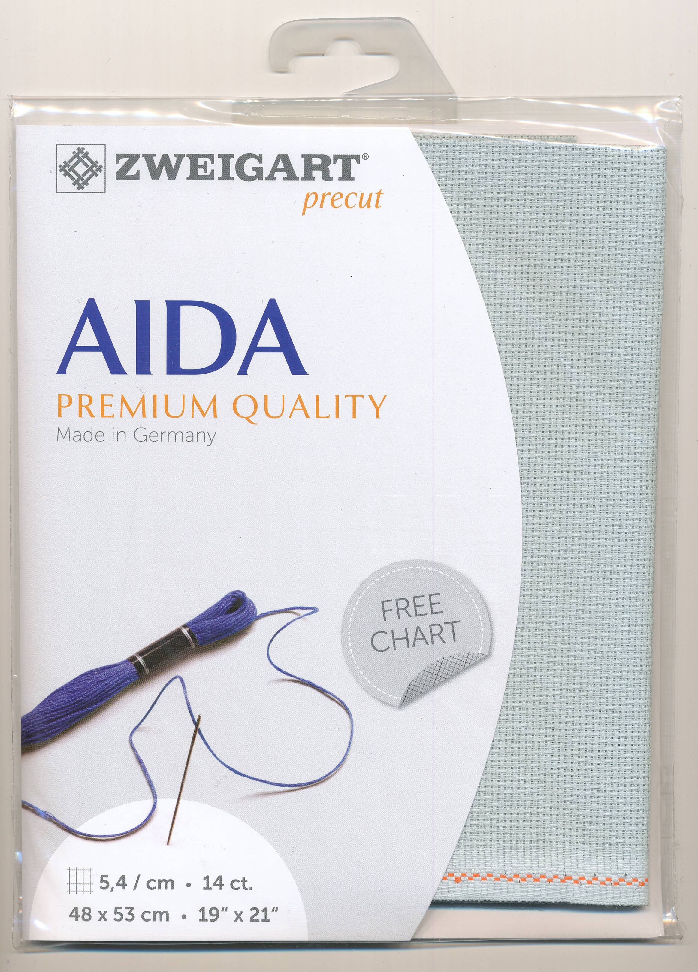 Zweigart 3706/718 Precut Stern-Aida