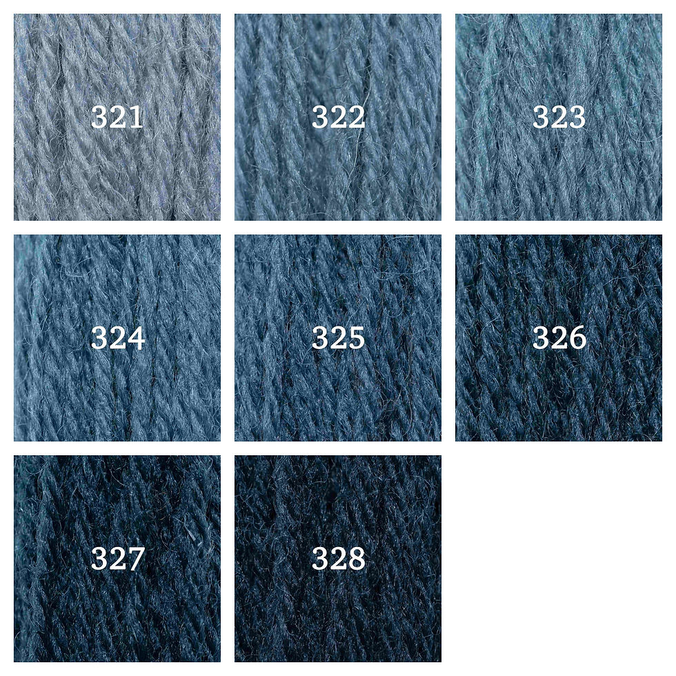 Thumbnail: Appletons Crewel Wool - Blues 1