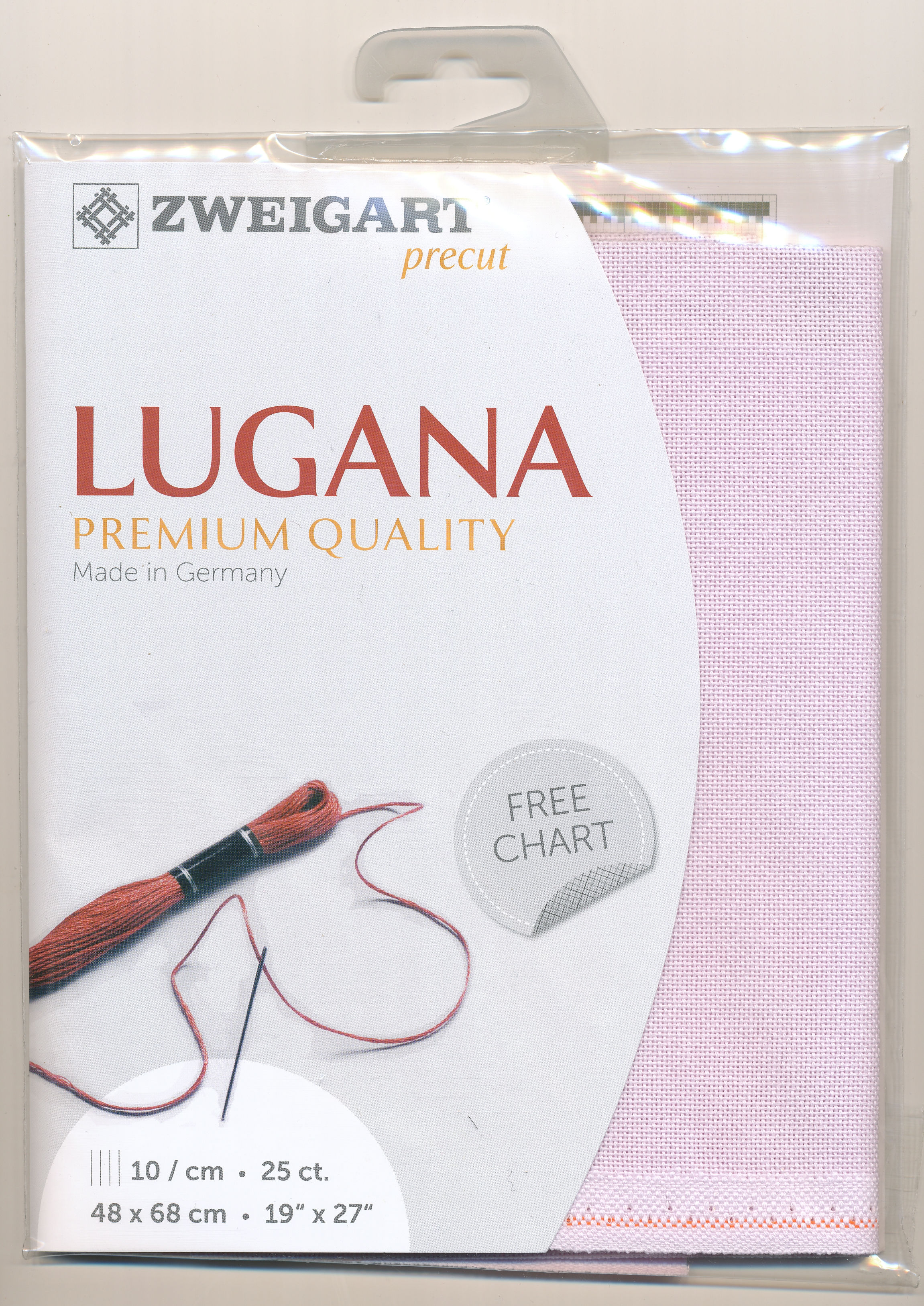 Zweigart 3835/443 Precut Lugana