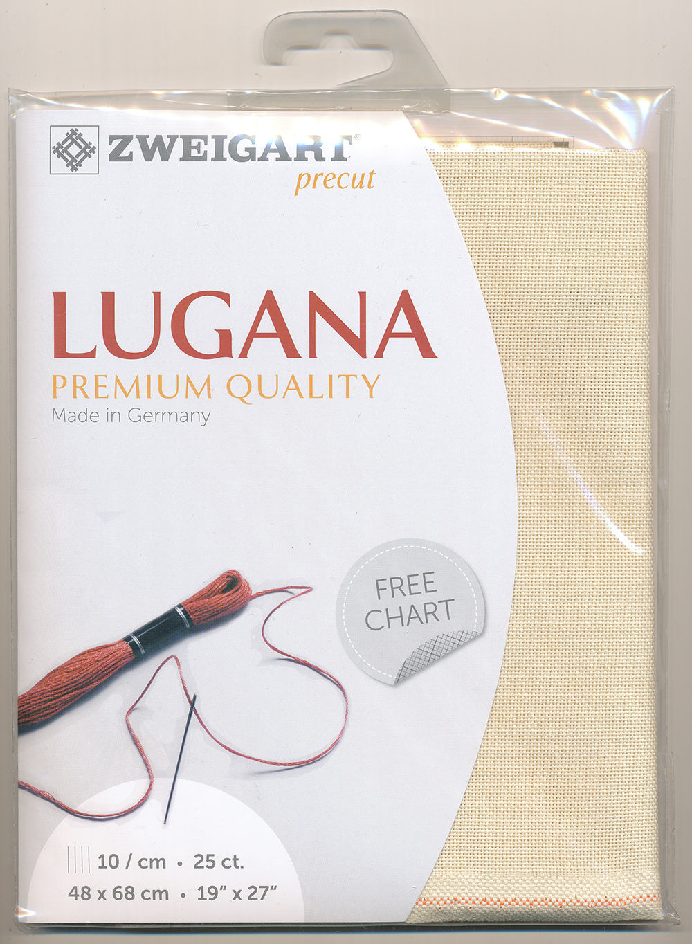 Zweigart 3835/252 Precut Lugana