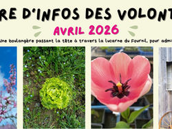 Lettre d'infos du mois d'Avril 2026 !