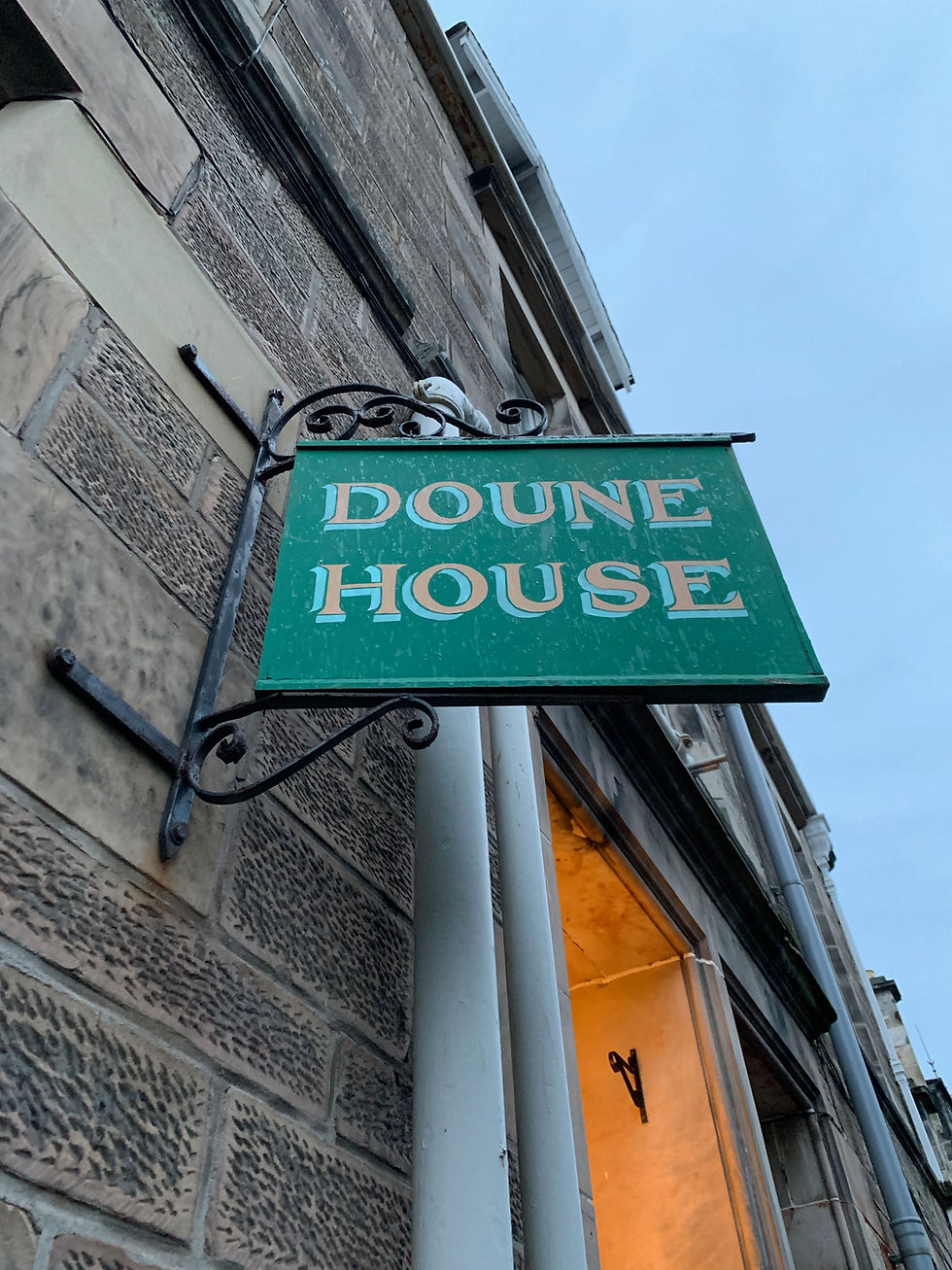 Doune House Sign