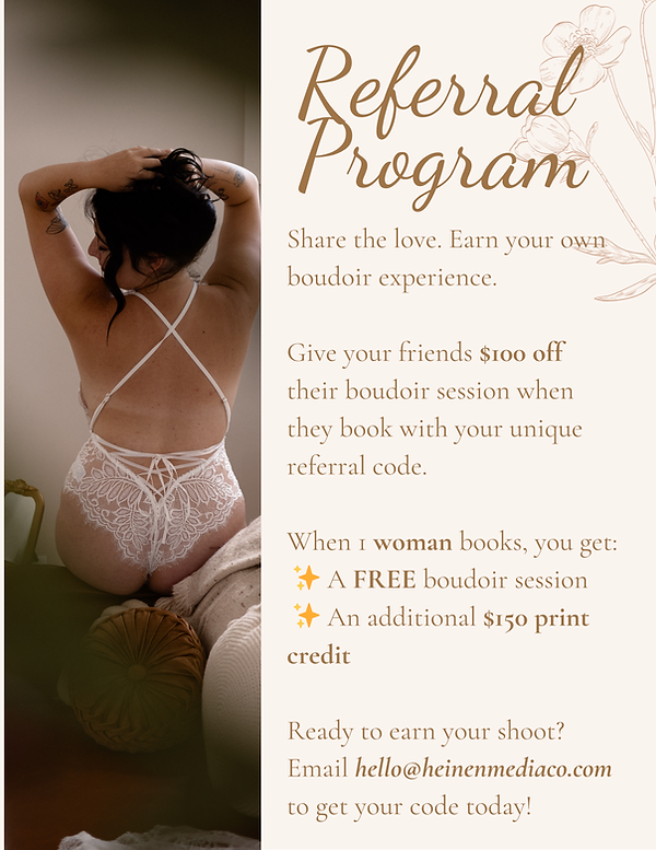 HMC's referral program