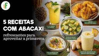 5 receitas com abacaxi: refrescantes para aproveitar a primavera🍍