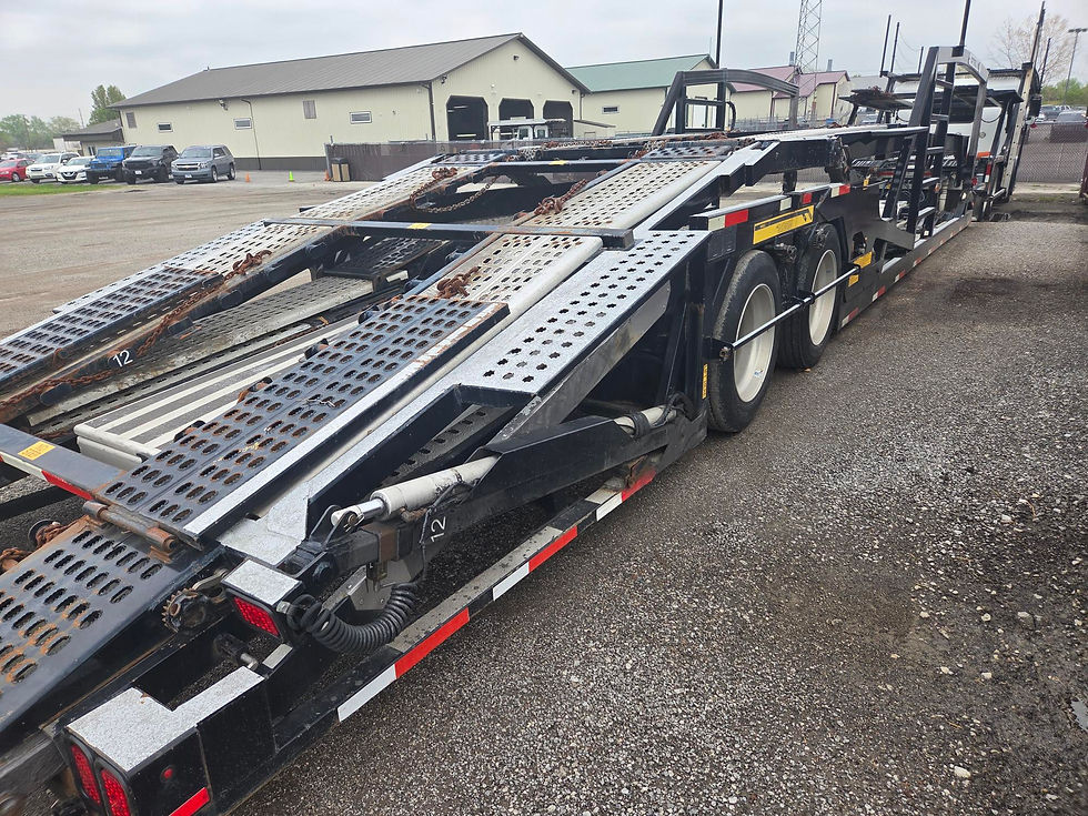 Thumbnail: 2018 Peterbilt 389/Cottrell Quick Loader W/3 Car Head Ramp