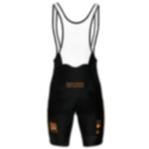 2026 Panache Explore Black-Mango WT 2nd Skin Bib Shorts