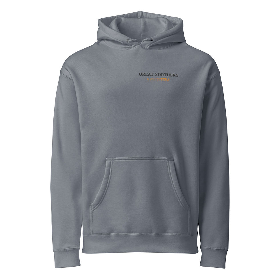 Thumbnail: "Great Northern" Unisex Heavyweight Hooded Sweatshirt 