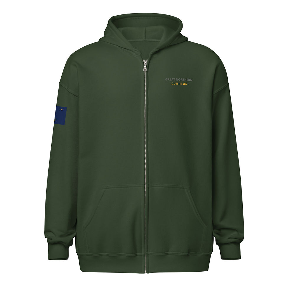 Thumbnail: GREAT NORTHERN [Last Frontier] Heavy zip hoodie