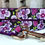 Thumbnail: 1" Purple Flower Dog Collar, Martingale, Harness,  or Leash