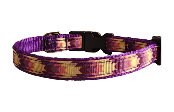 Thumbnail: 1/2" Purple Southwest Dog Collar, Leash, or Harness
