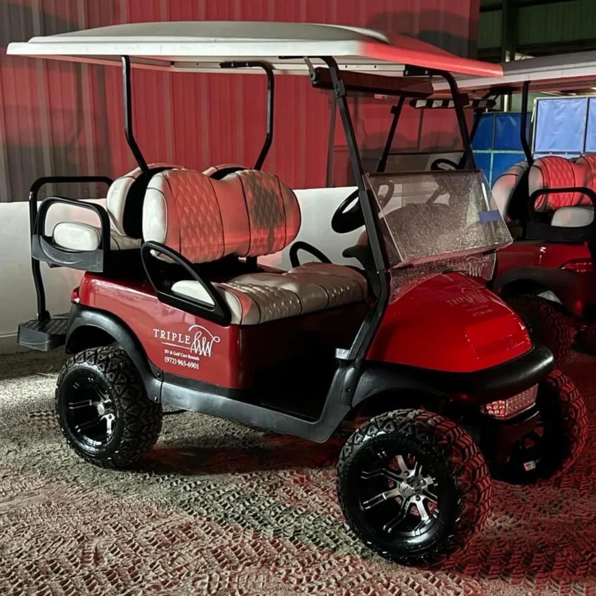 Luxury Golf Cart - Golf Cart Rental