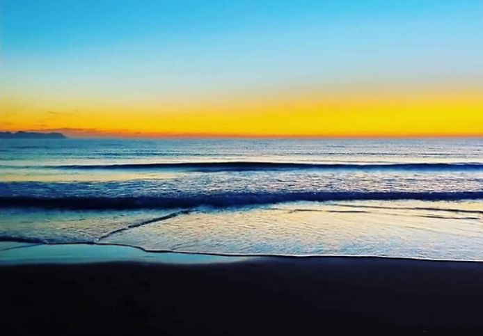 Puesta de sol lámina fotográfica de Eva Mas