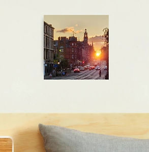 lamina fotográfica Glasgow city Eva Mas Jhevva