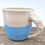 Miniature : Mug bleu ciel anse poulpe