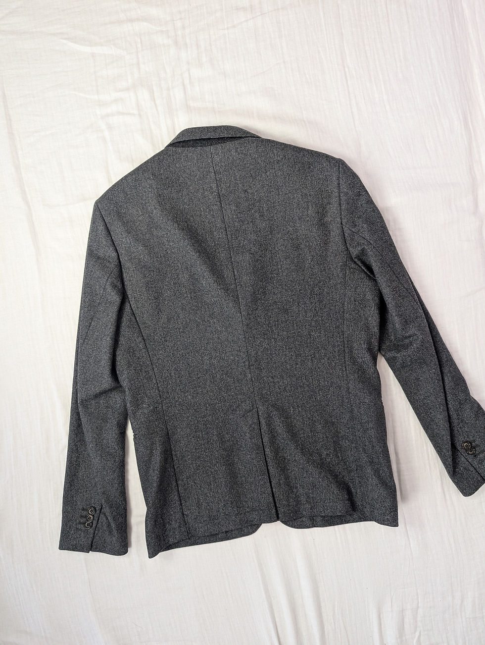 Miniaturebillede: H&M filtad kavaj i ren ull (M)