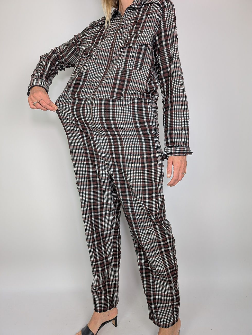 Thumbnail: Ganni brunrutig overall (L-XL)