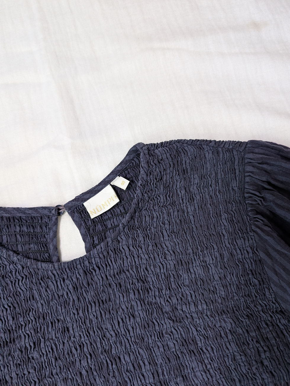 Miniatyrbild: Numph blus med smock (M)