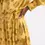 Miniatyrbild: Second Female gul jacquardvävd klänning sidenmix (M)