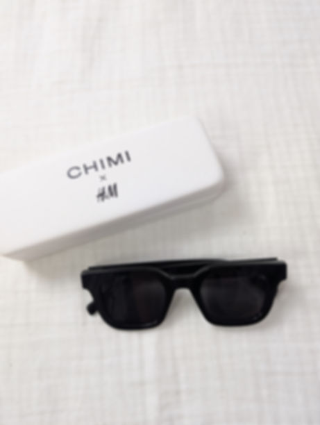 Chimi x H&M svarta solglasögon
