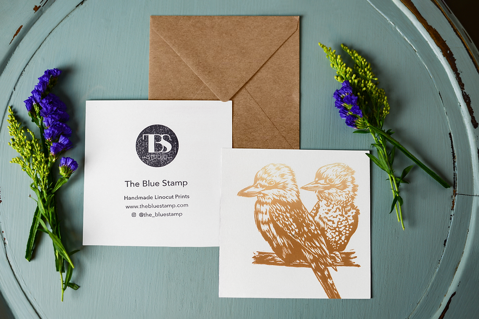 Kookaburra Duo in Mustard | Gift Card