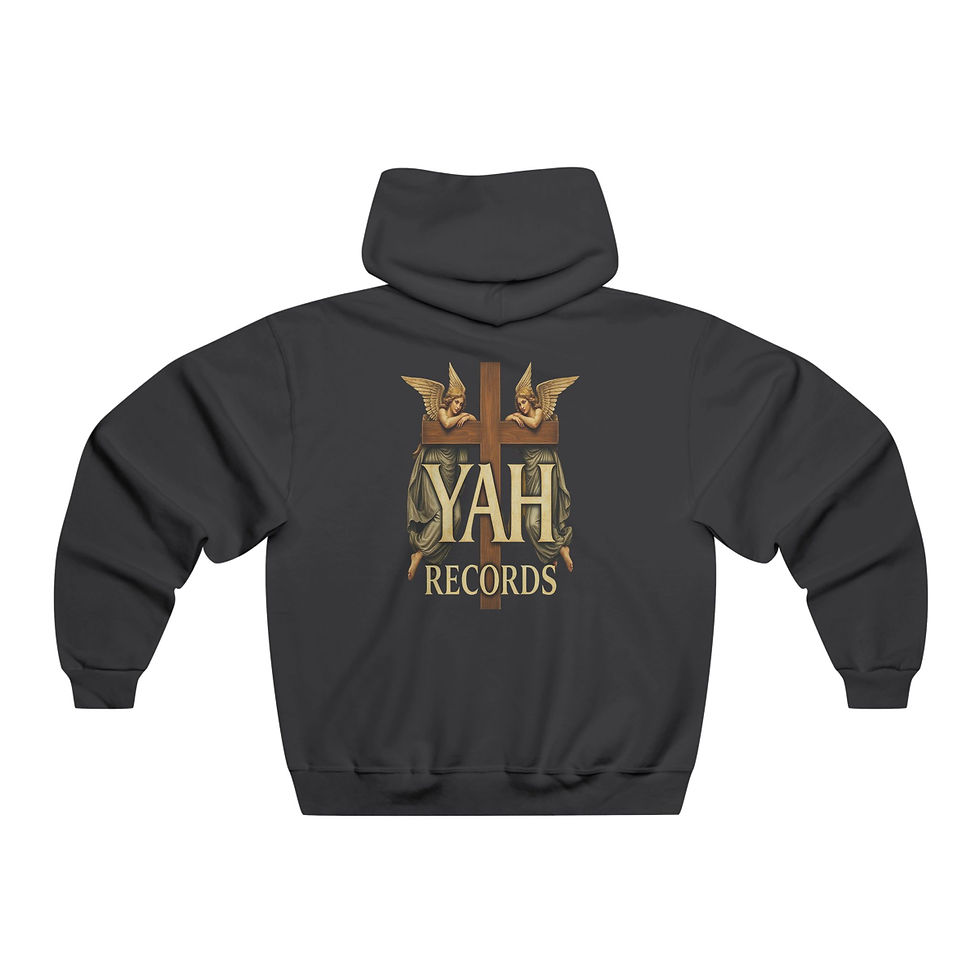 Thumbnail: Jesus Is King Angels Hoodie — Christian Faith Sweatshirt