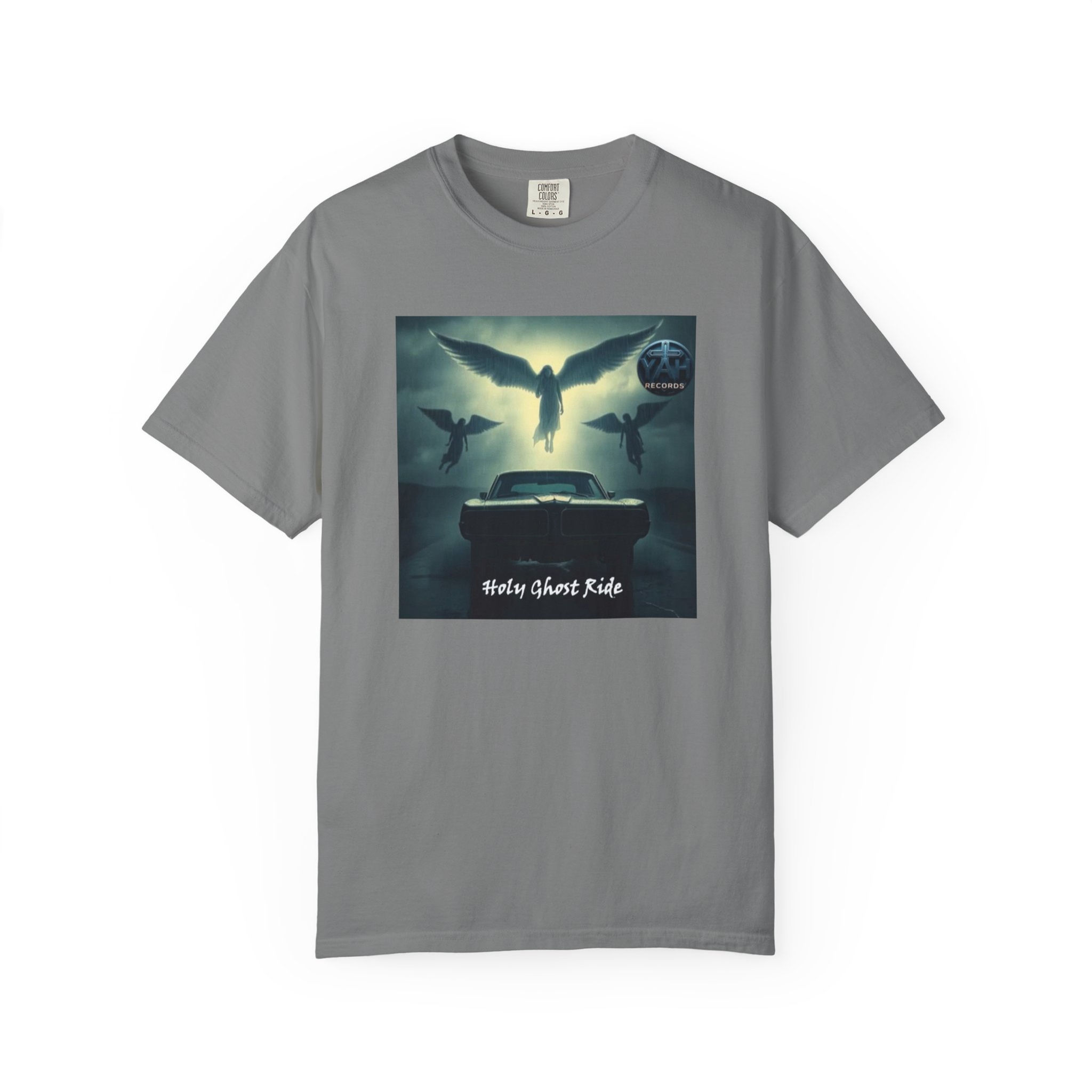 Holy Ghost Ride T-Shirt — Vintage Angel Car Graphic Tee