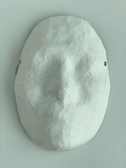 Self-Portrait (White Face #1)