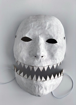 Self-Portrait (White Face #4)
