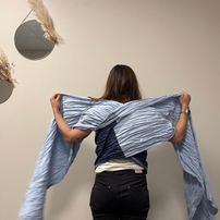 Croiser sans faire vriller le tissu