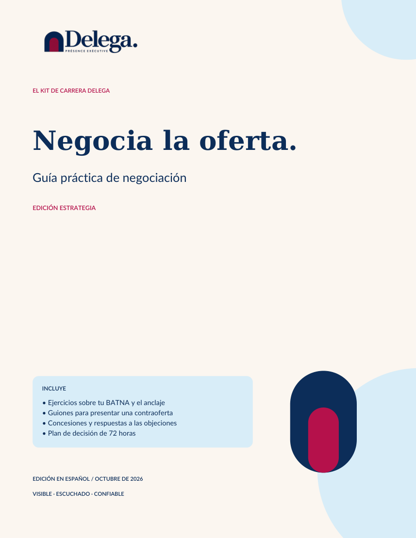 Negocia la oferta (ES)