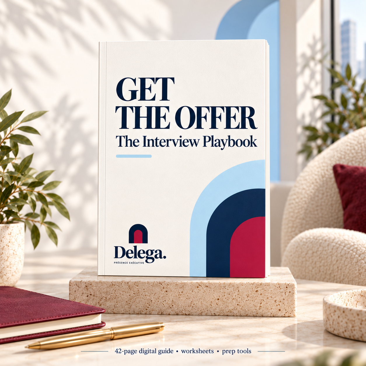 Get the Offer: The Interview Playbook, Delega ebook cover