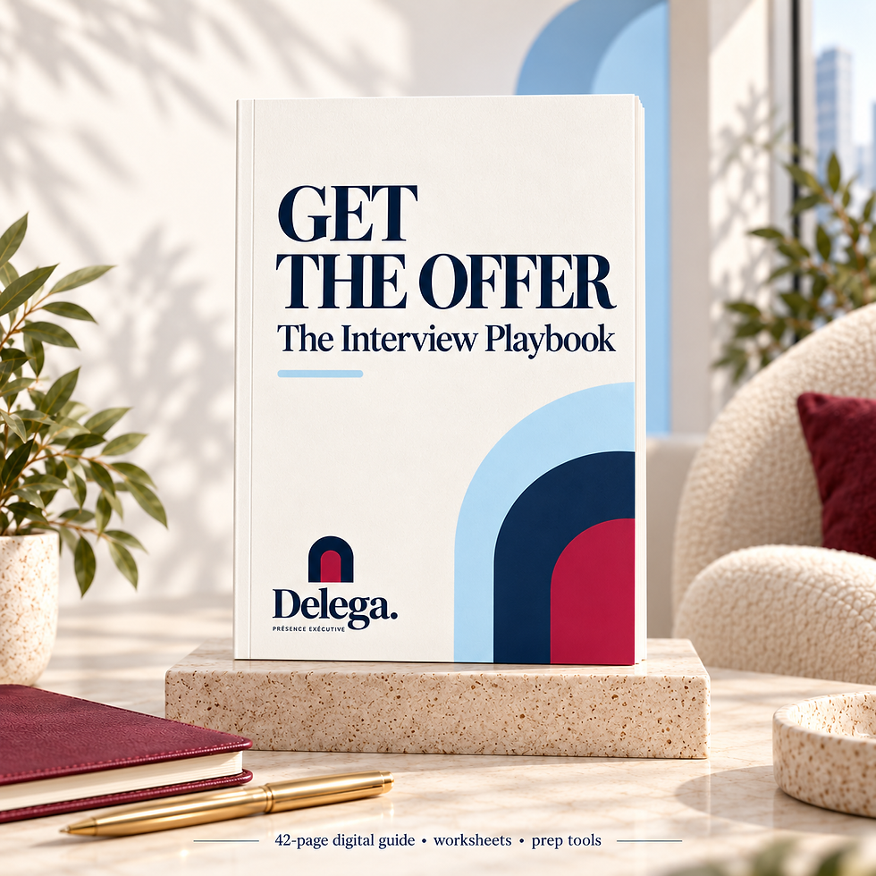 Miniature : Get the Offer: The Interview Playbook, Delega ebook cover