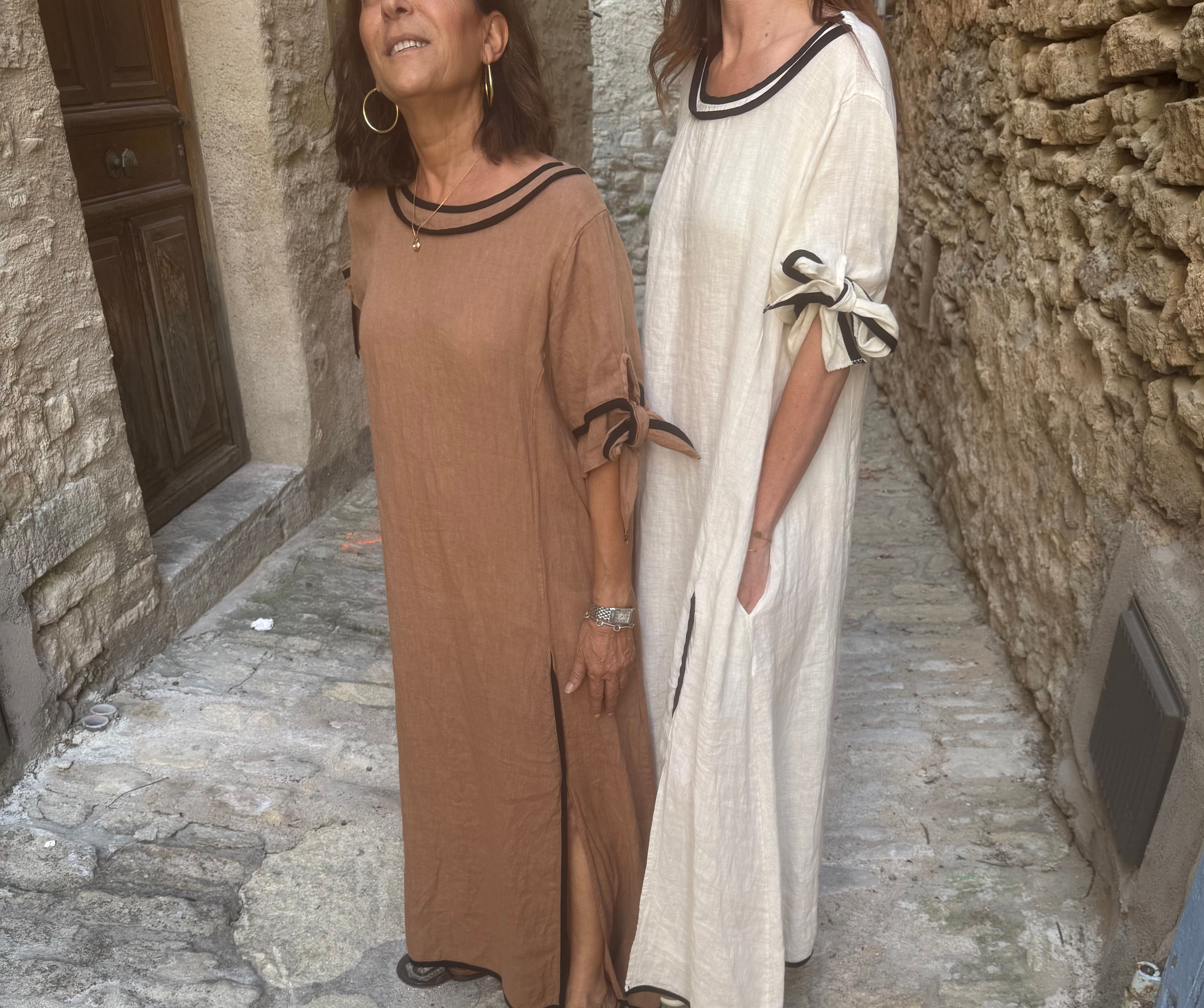 Robe lin longue 3971